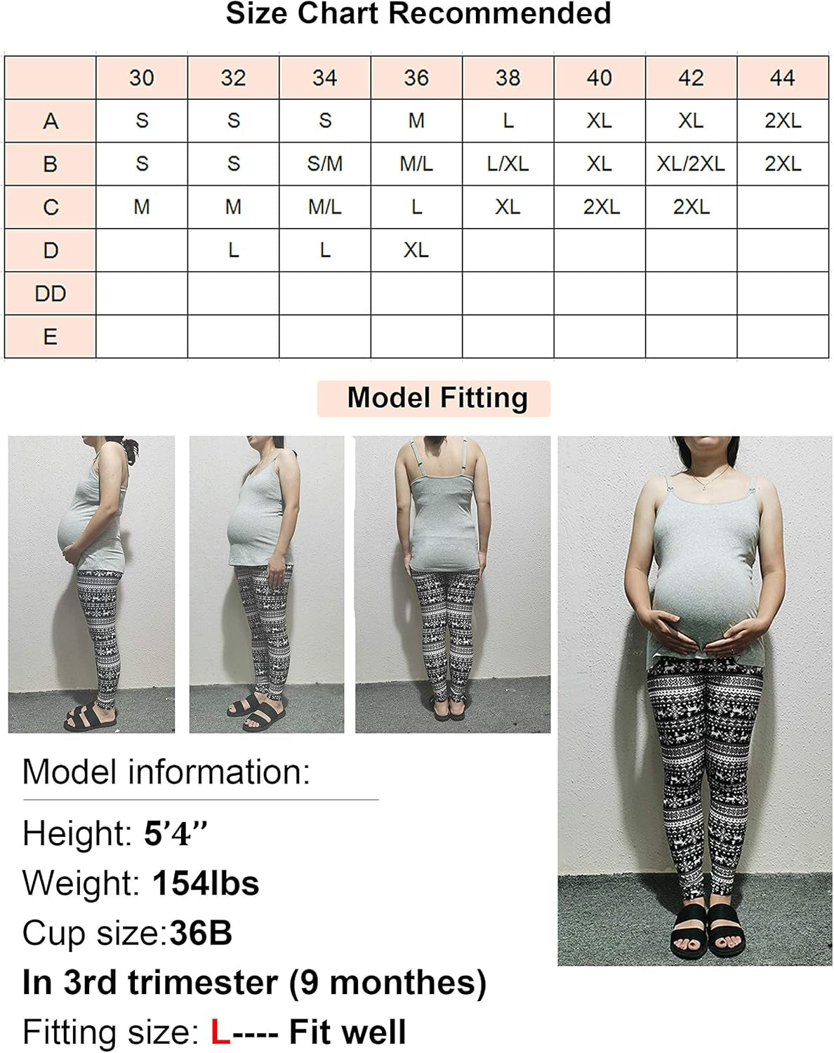 Women'S Nursing Tank Tops Cotton for Breastfeeding Loose Maternity Cami with Build-In Shelf Bra