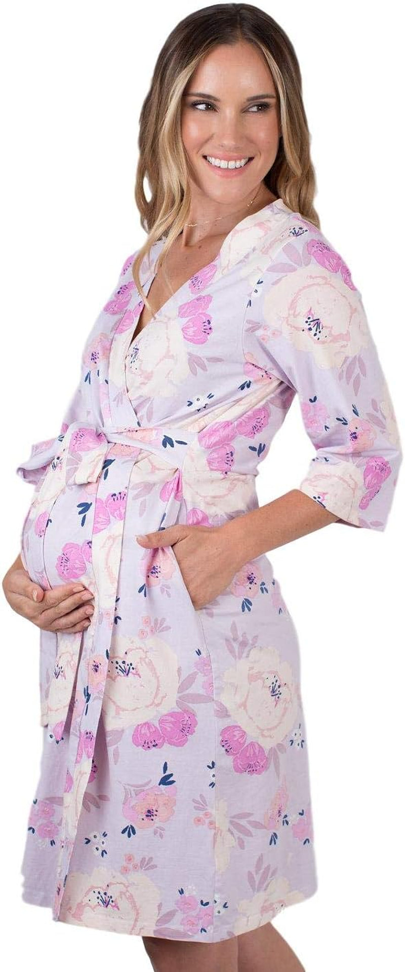 Baby Be Mine Maternity Labor Delivery Nursing Robe Hospital Bag Must Have