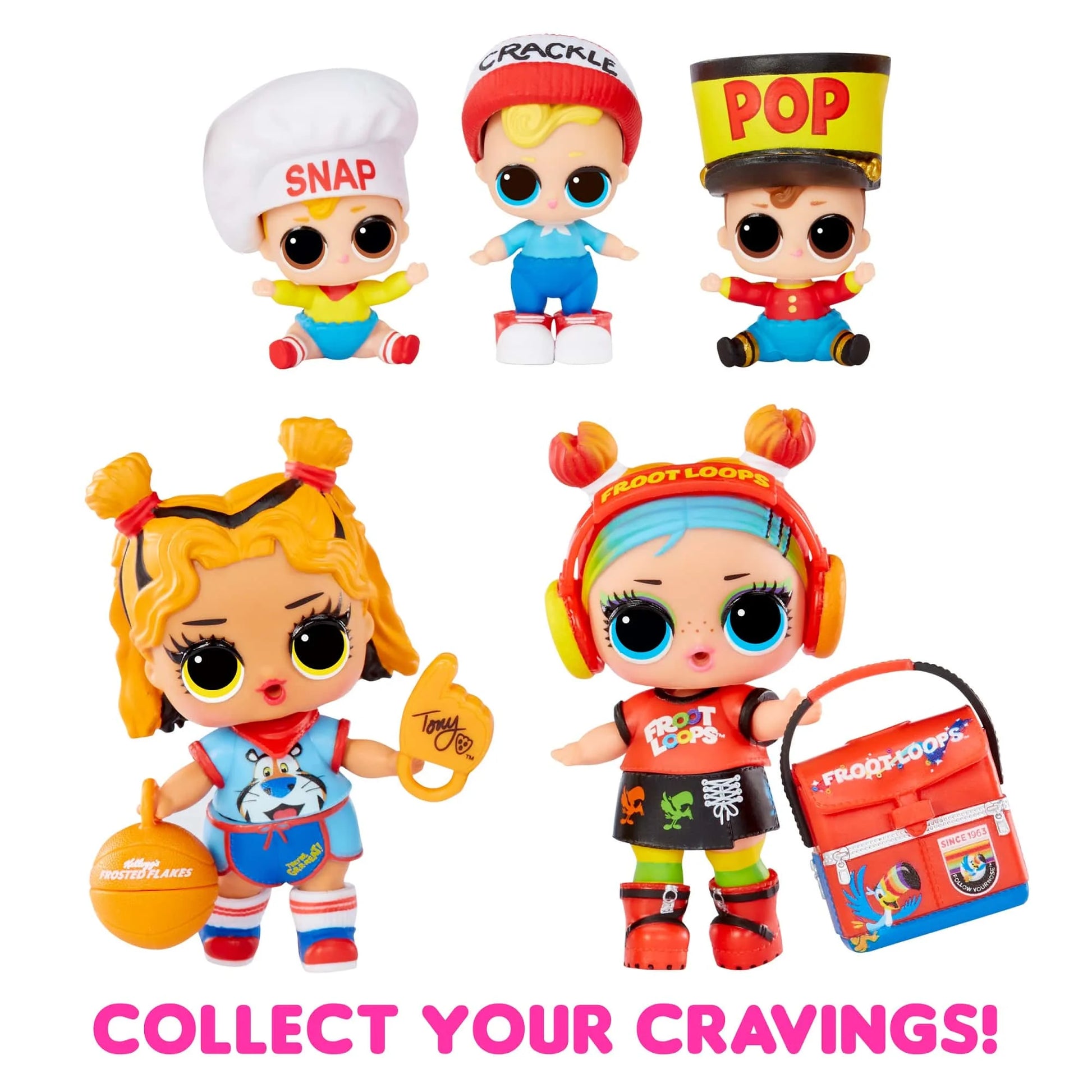 LOL Surprise Loves Mini Sweets S3 Deluxe Kellogg'S 4 Dolls, Accessories, Limited Edition, Candy Cereal Theme, Collectible, Girls Gift Age 4+