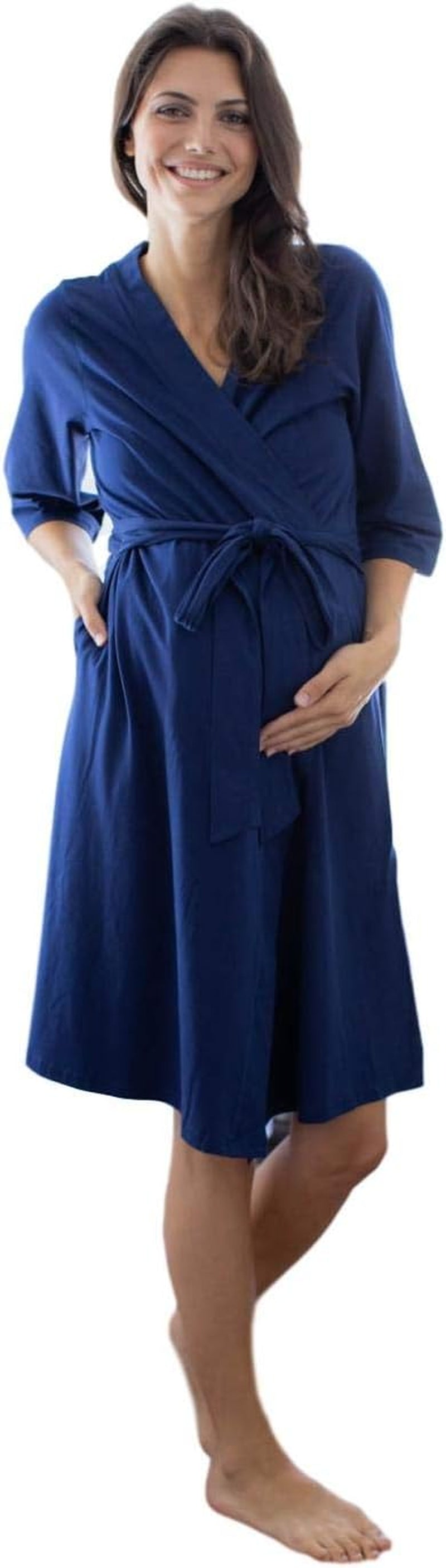 Baby Be Mine Maternity Labor Delivery Nursing Robe Hospital Bag Must Have