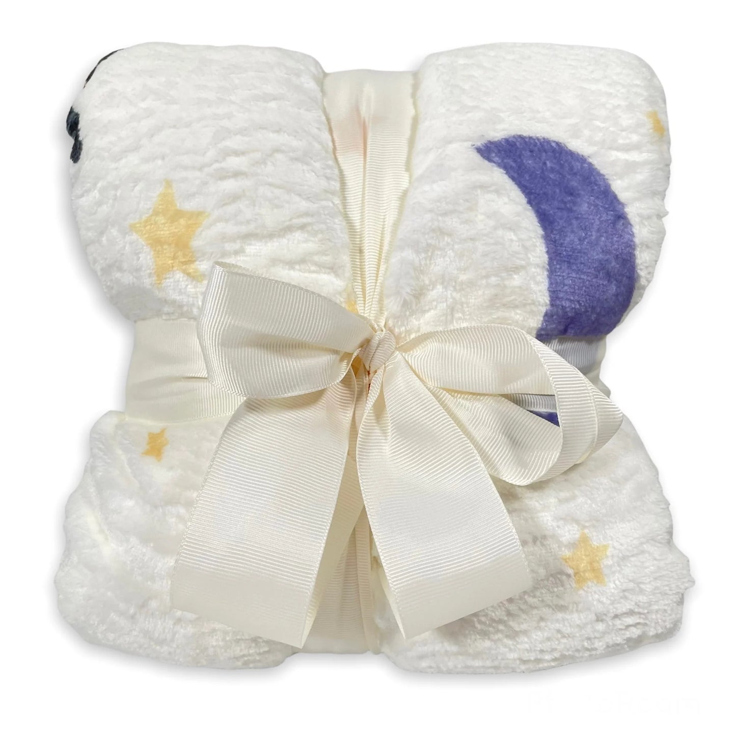 Baby Lamby Soft Plush Baby Blanket with Sherpa Back - Oversized