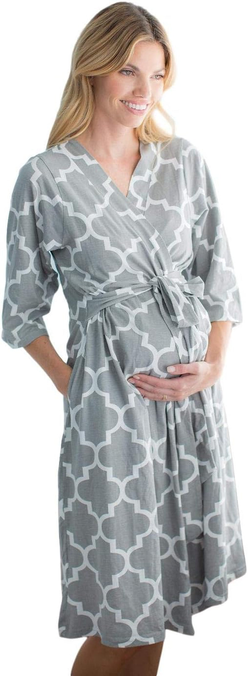 Baby Be Mine Maternity Labor Delivery Nursing Robe Hospital Bag Must Have