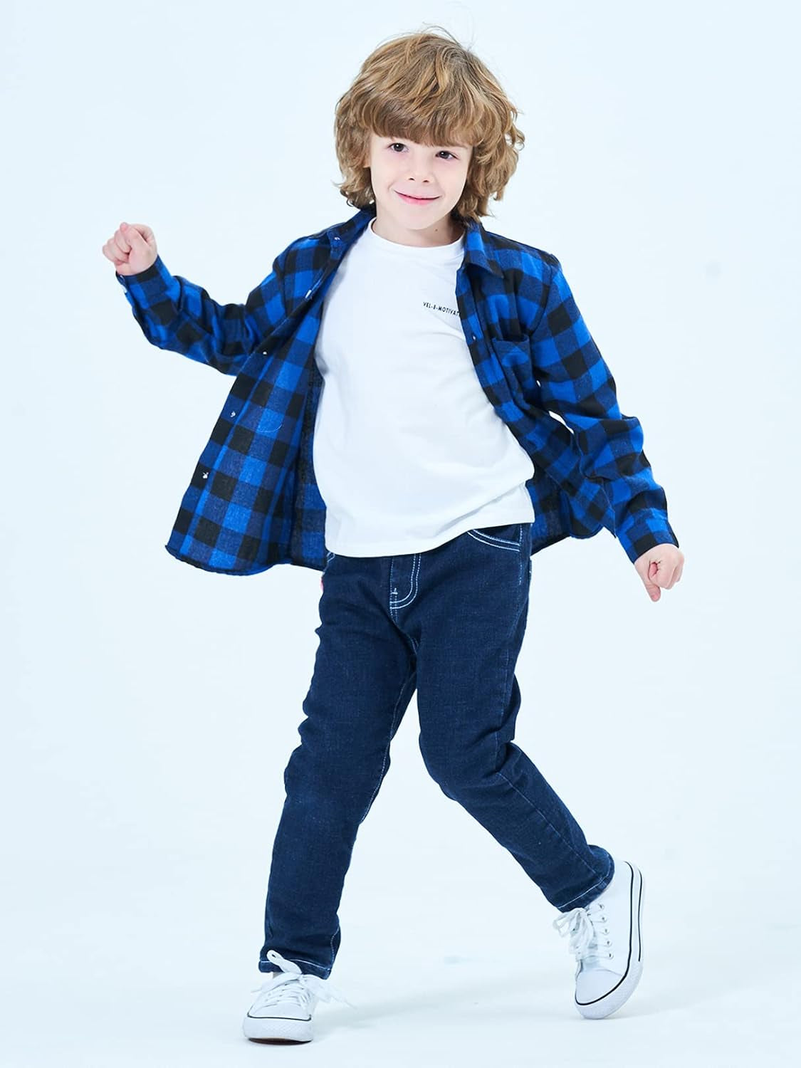 Men & Boy Button down Shirt Kid Flannel Shirt Toddler Buffalo Plaid Shirt Boys Western Shirts Long Sleeve Father Son Shirt