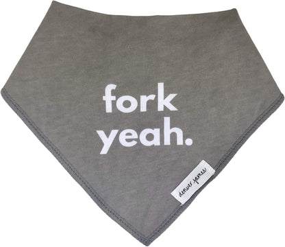 Bandana Feeding Drool Baby Bib I Soft Organic Cotton I Fleece Back