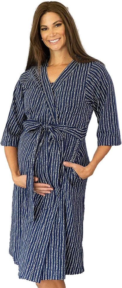 Baby Be Mine Maternity Labor Delivery Nursing Robe Hospital Bag Must Have