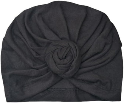 Baby Turban Newborn Turbans for Baby Girls Head Wraps Bow Hats for Newborns Baby Beanie Hats Headraps