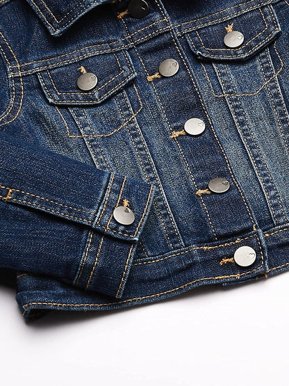 The Children'S Place Baby Toddler Girls Basic Denim Jacket