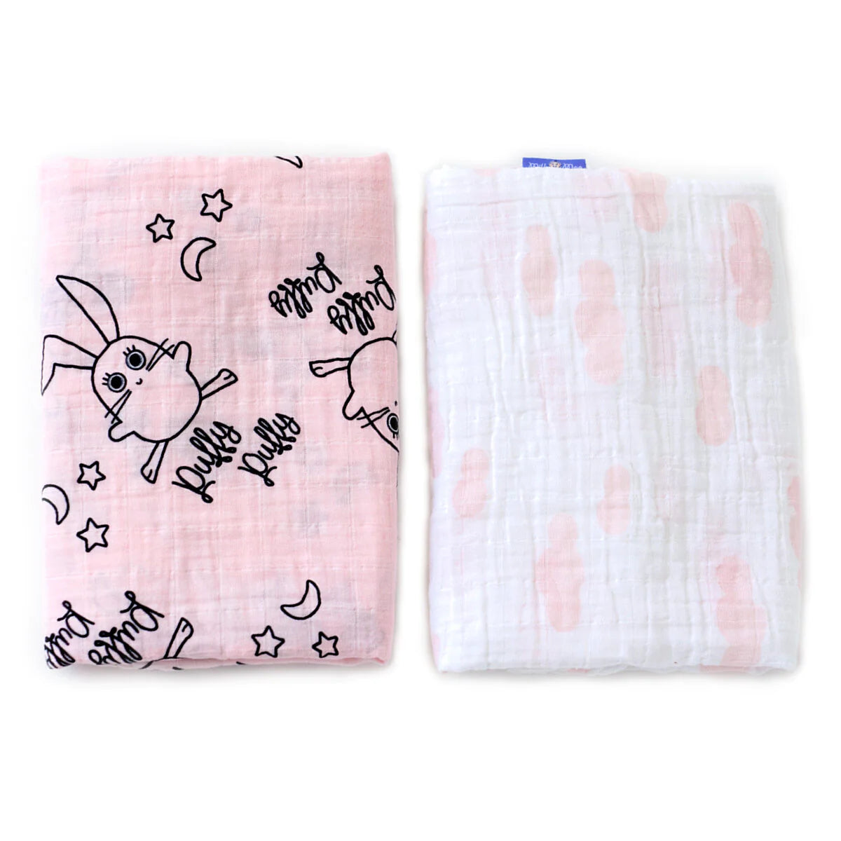 Milk&Moo Set of 2 Chancin Baby Muslin Swaddle Blanket