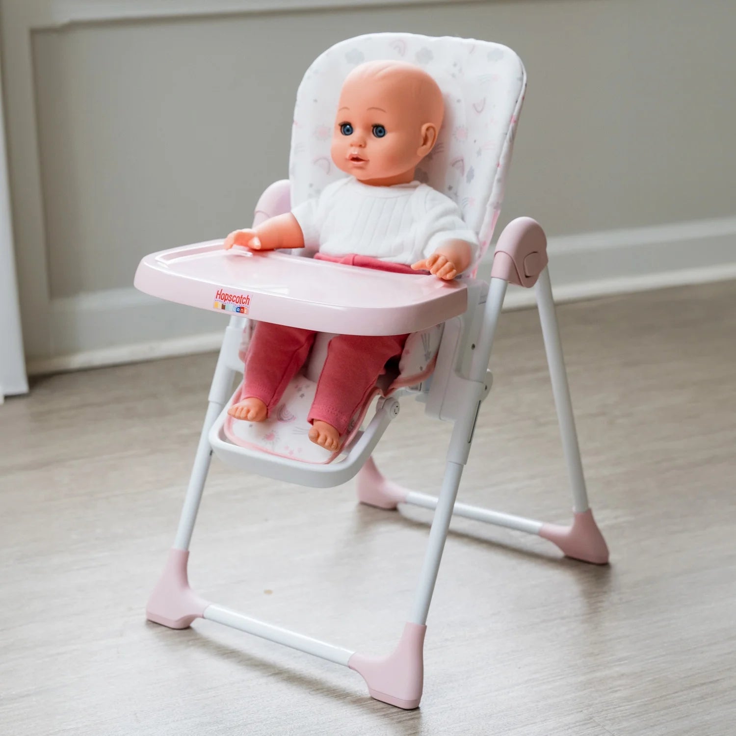 Hopscotch Lane My Baby Doll'S Mealtime High Chair, Baby Doll Furniture Accessory, Children Ages 2+