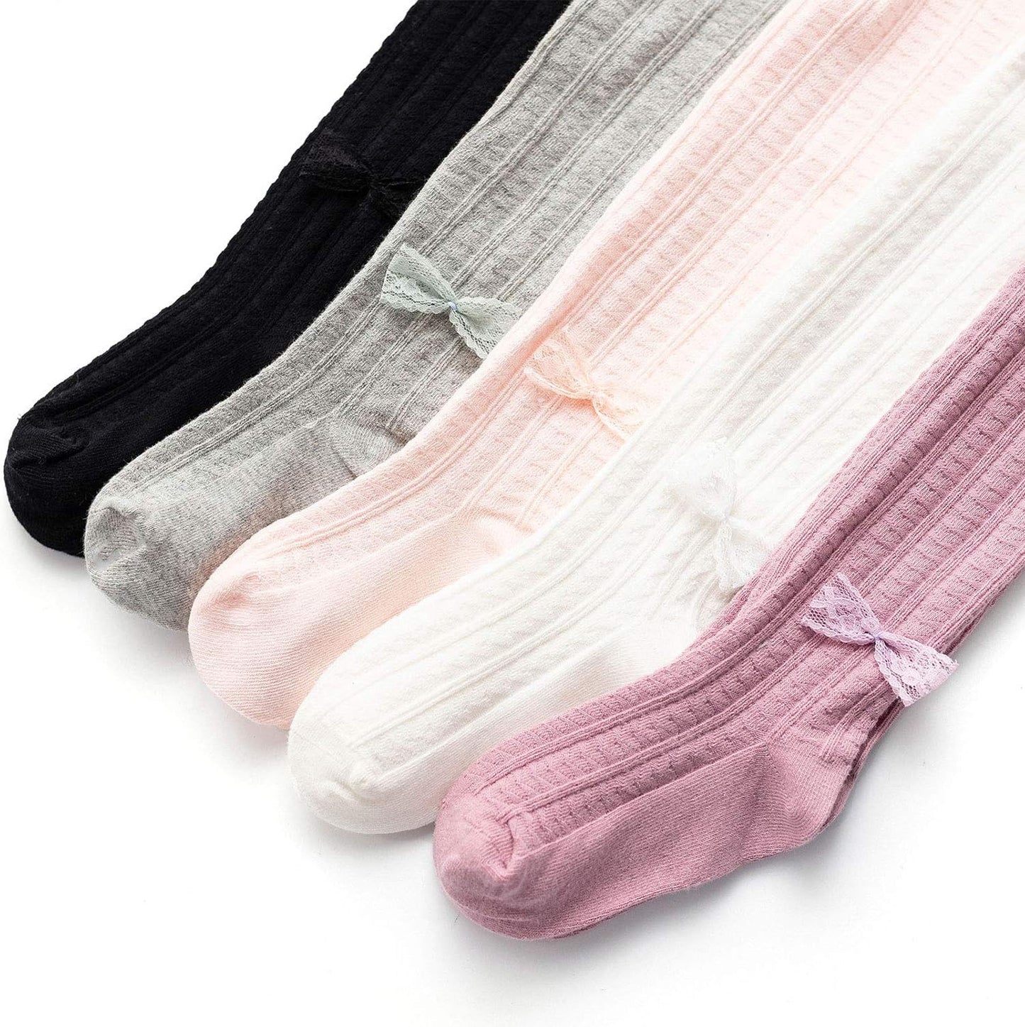 Zando Infant Soft Tights Toddler Seamless Leggings Tights for Baby Girls Winter Knit Warm Newborn Pants Stockings