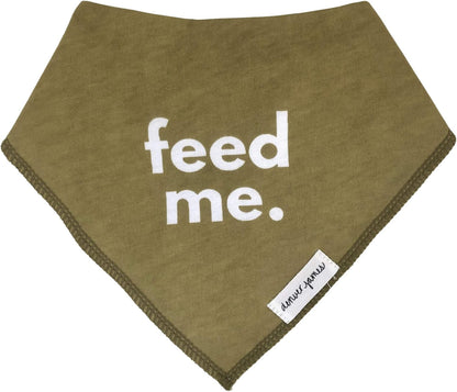 Bandana Feeding Drool Baby Bib I Soft Organic Cotton I Fleece Back