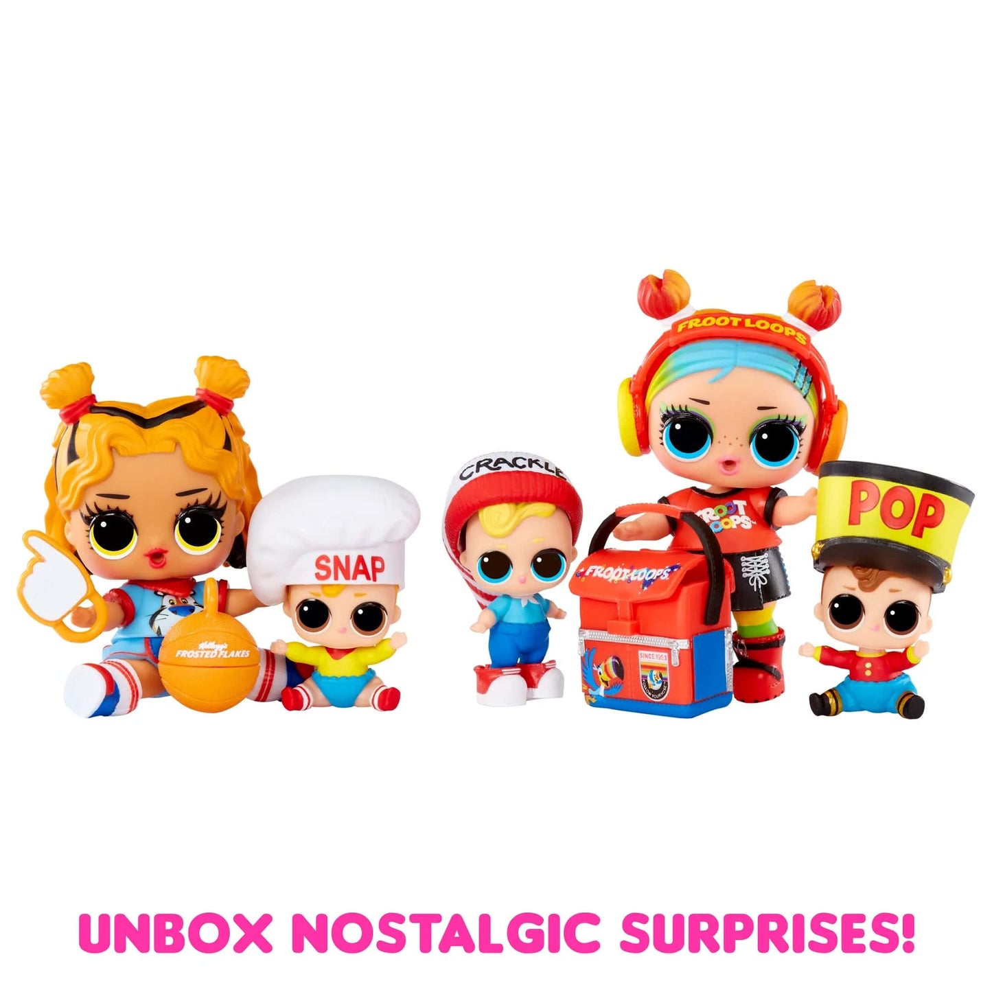 LOL Surprise Loves Mini Sweets S3 Deluxe Kellogg'S 4 Dolls, Accessories, Limited Edition, Candy Cereal Theme, Collectible, Girls Gift Age 4+