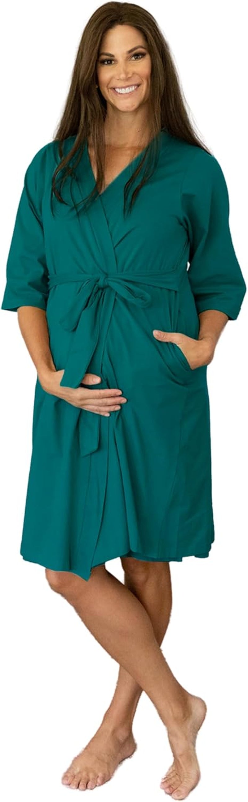 Baby Be Mine Maternity Labor Delivery Nursing Robe Hospital Bag Must Have