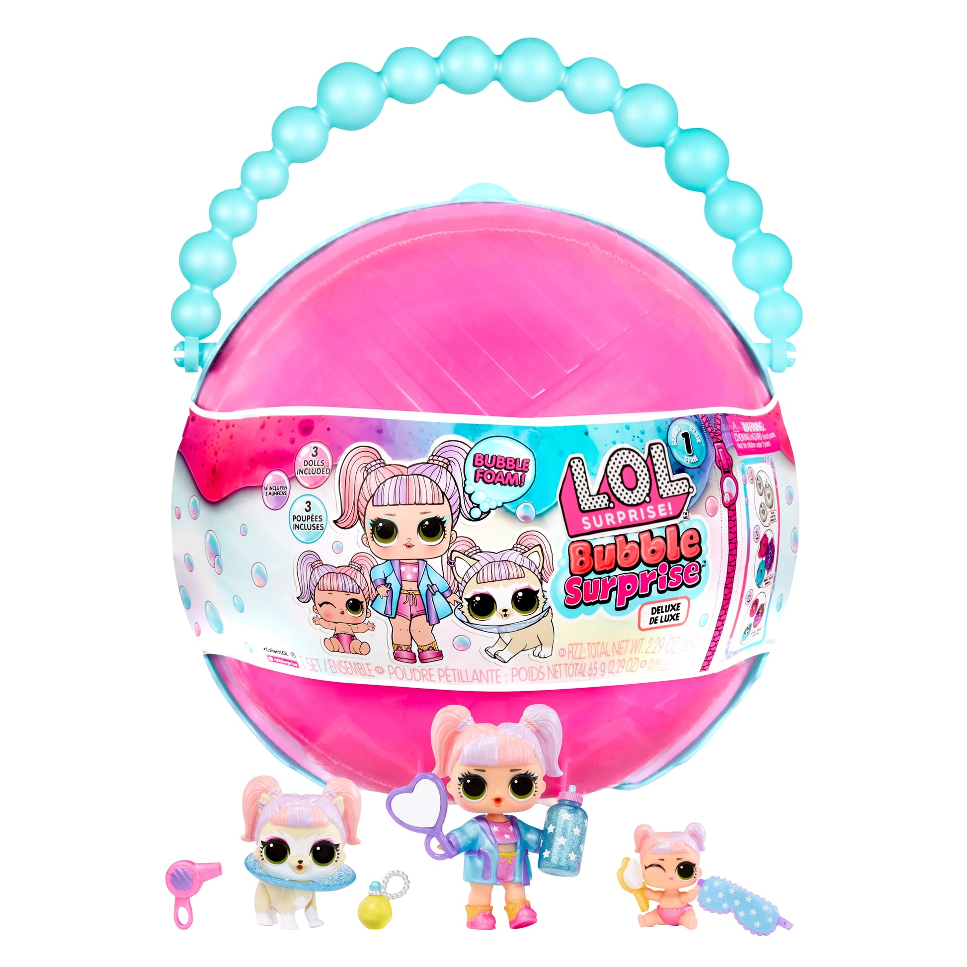 LOL Surprise Bubble Surprise Deluxe Collectible Dolls, for Girls Age 4+