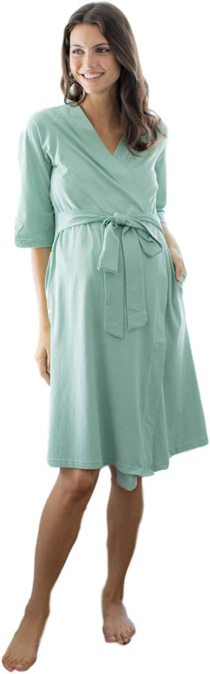 Baby Be Mine Maternity Labor Delivery Nursing Robe Hospital Bag Must Have