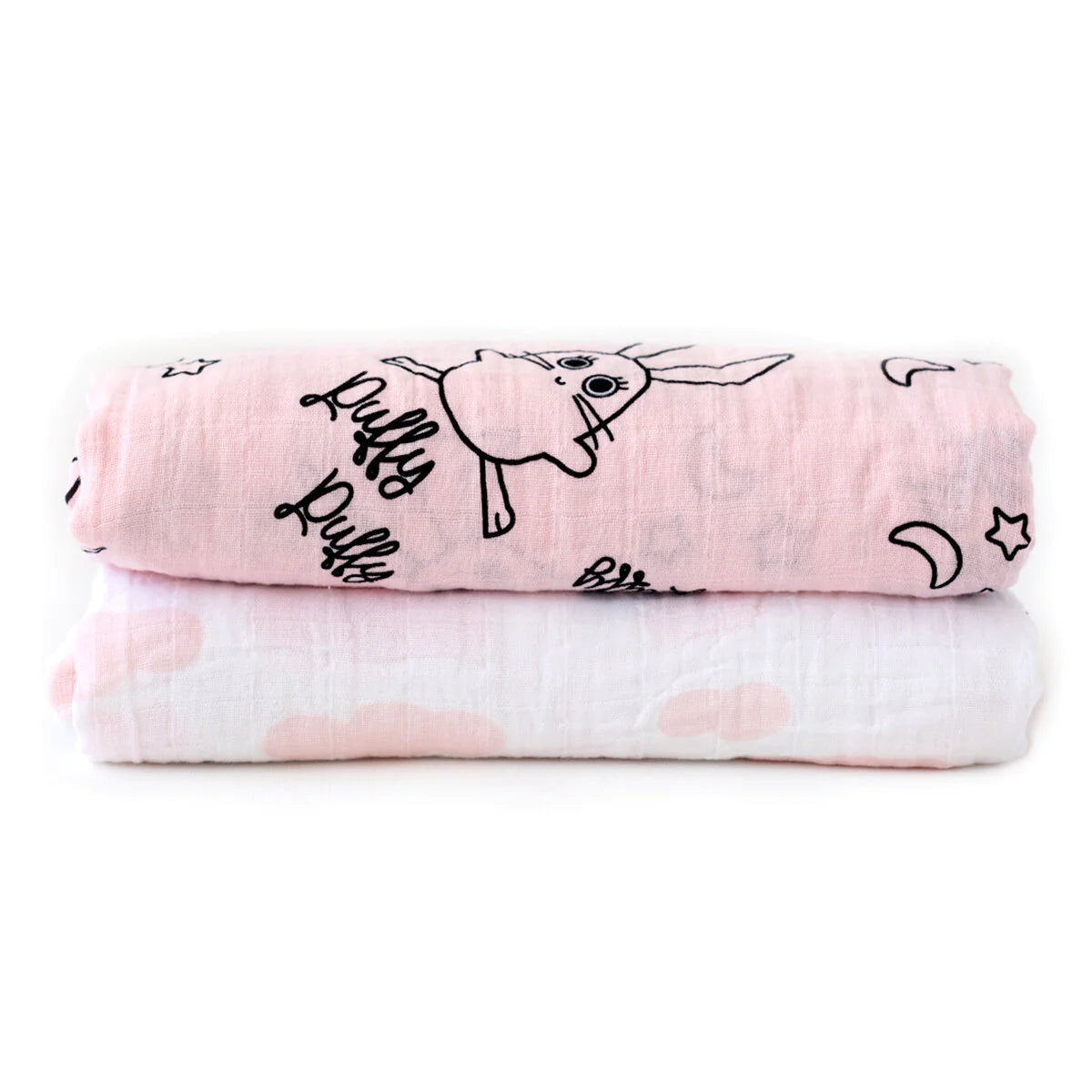 Milk&Moo Set of 2 Chancin Baby Muslin Swaddle Blanket