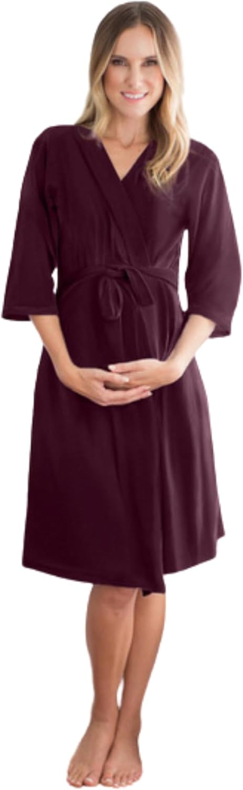 Baby Be Mine Maternity Labor Delivery Nursing Robe Hospital Bag Must Have