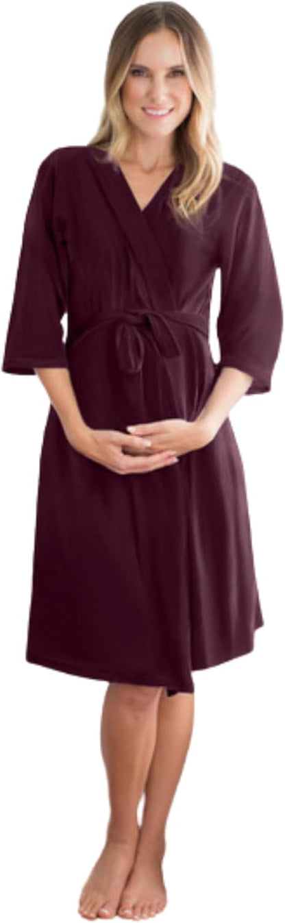 Baby Be Mine Maternity Labor Delivery Nursing Robe Hospital Bag Must Have