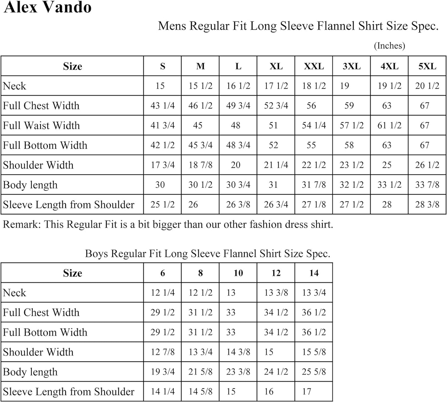 Alex Vando Mens Button down Shirts Regular Fit Long Sleeve Casual Plaid Flannel Shirt