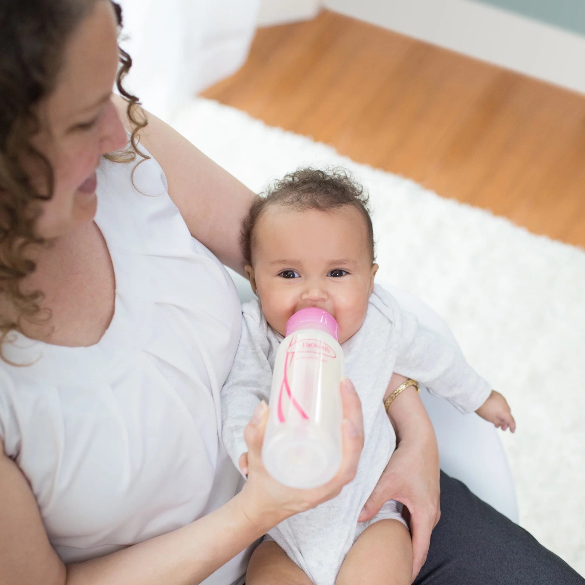 Dr. Brown'S Natural Flow Anti-Colic Options+ Narrow Baby Bottle, 8Oz/250Ml, 0M+, Pink, 3 Pack