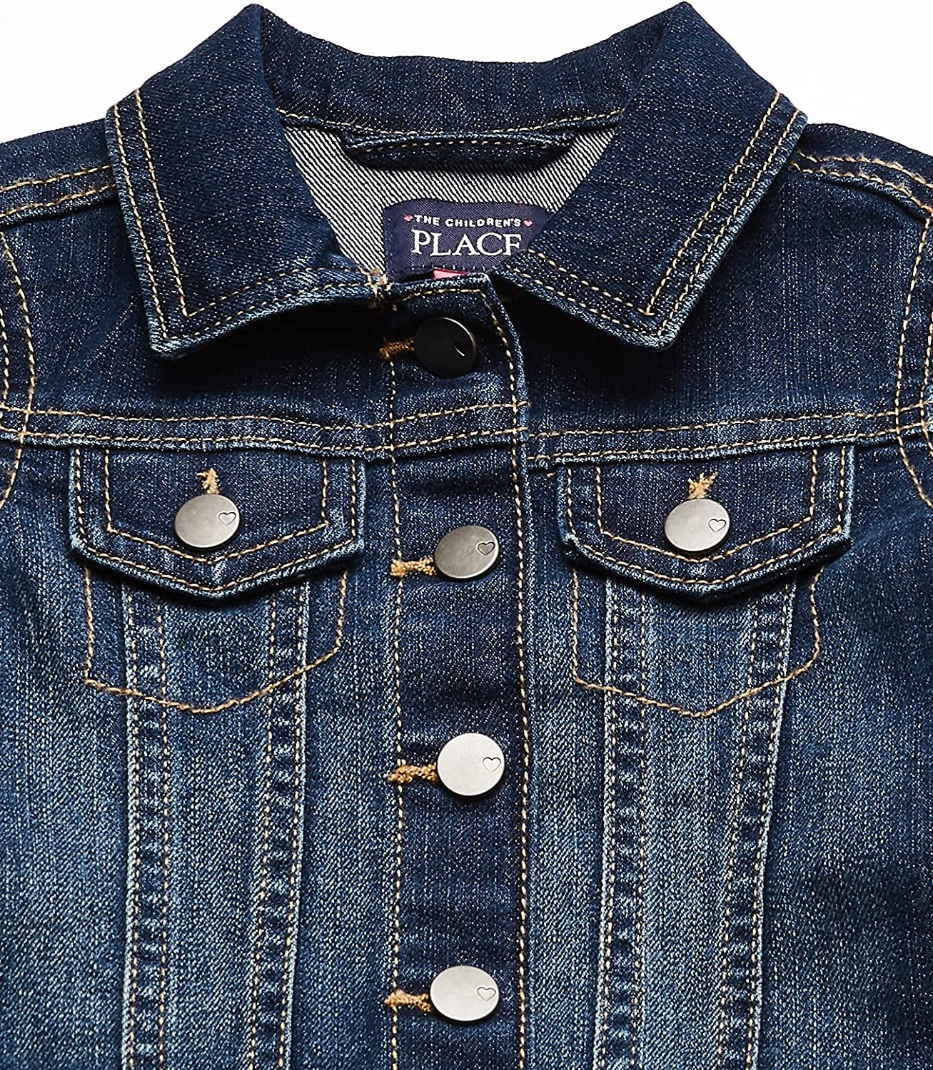 The Children'S Place Baby Toddler Girls Basic Denim Jacket