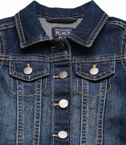 The Children'S Place Baby Toddler Girls Basic Denim Jacket