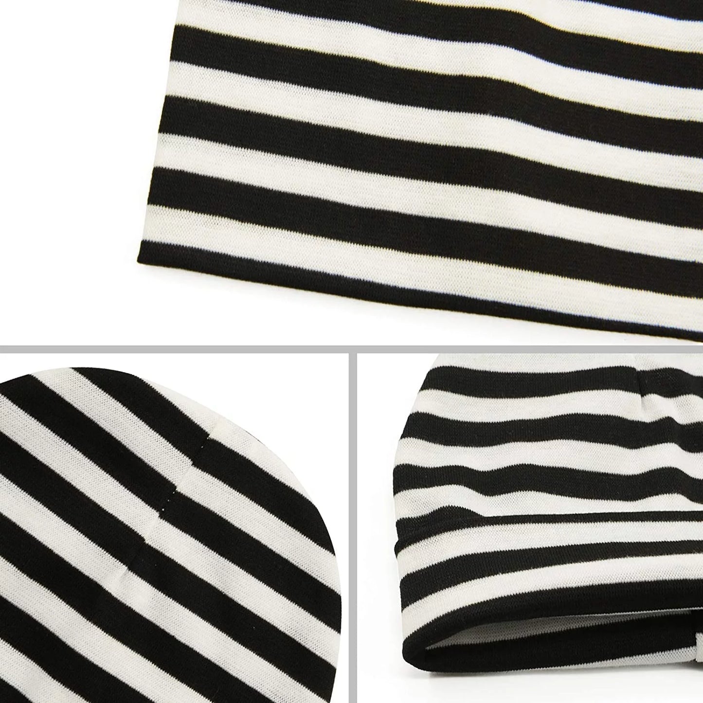 Zando Winter Cotton Warm Hat Unisex Baby Beanie Hat Infant Baby Soft Cute Knit Cap 06 Pack 1