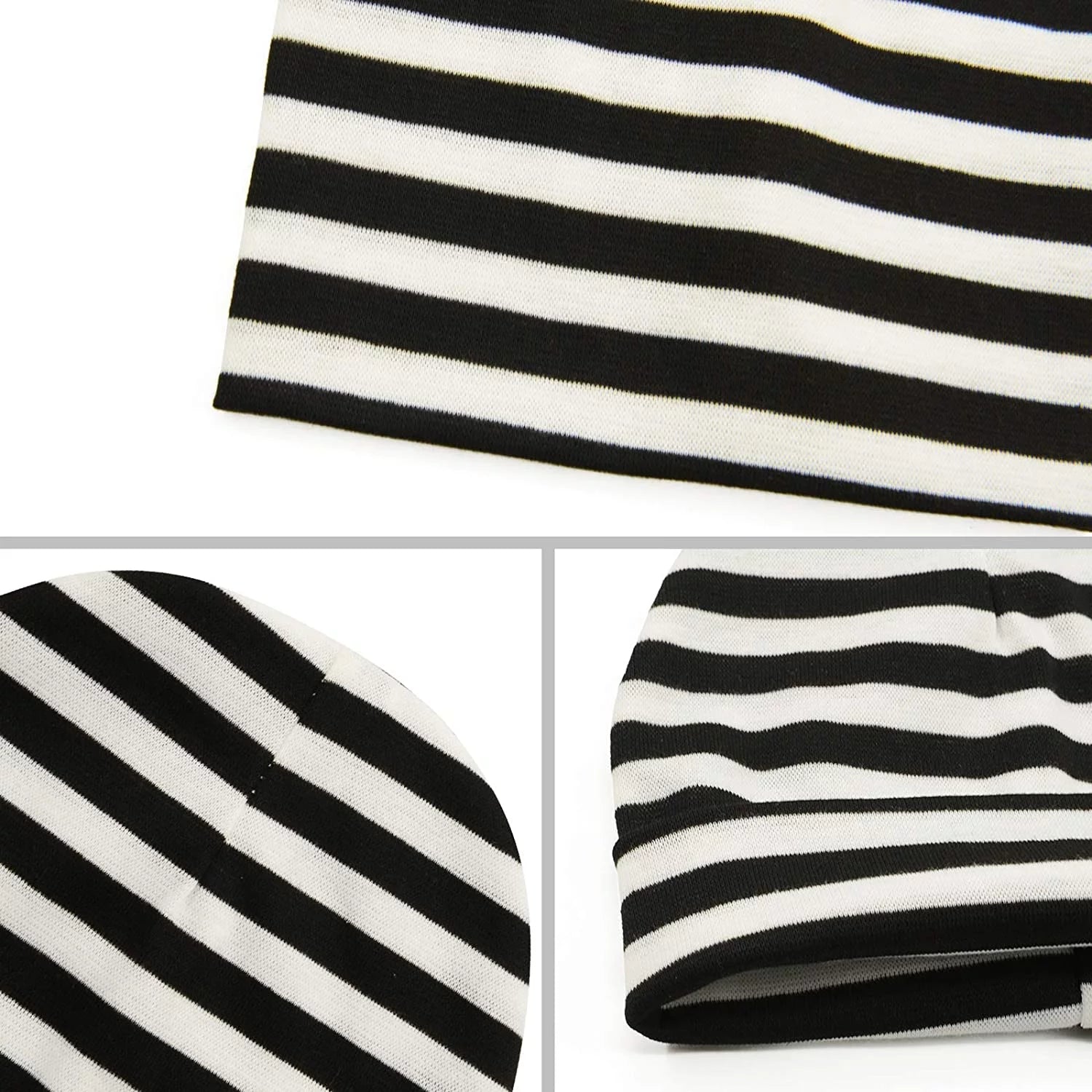 Zando Winter Cotton Warm Hat Unisex Baby Beanie Hat Infant Baby Soft Cute Knit Cap 06 Pack 1