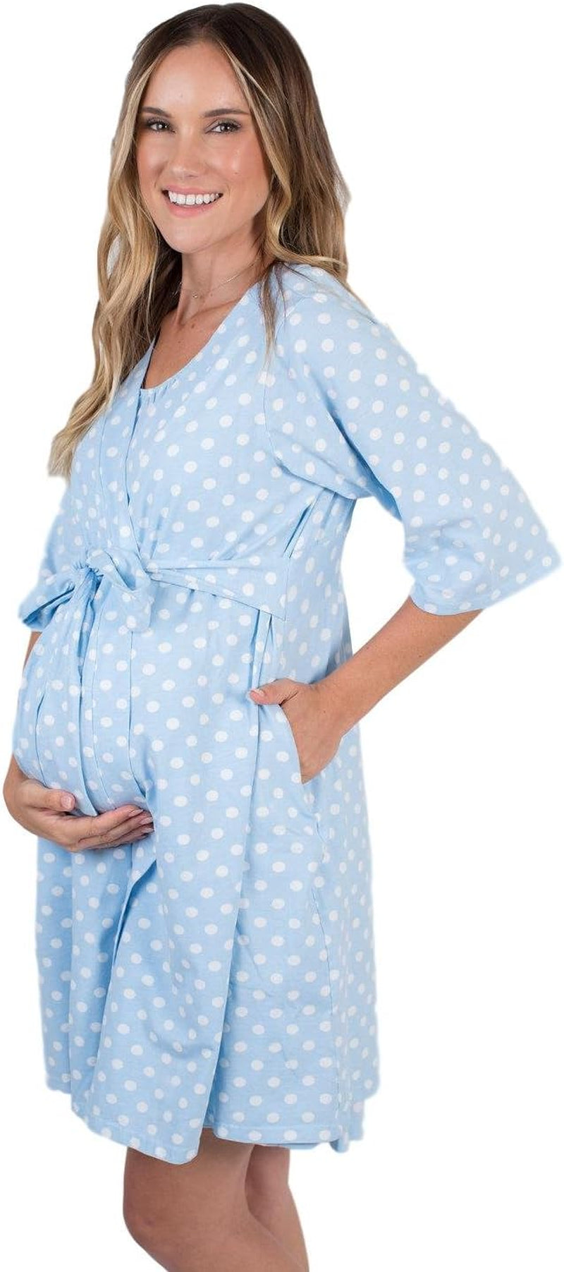 Baby Be Mine Maternity Labor Delivery Nursing Robe Hospital Bag Must Have